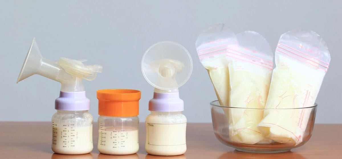 breast milk collection and storage